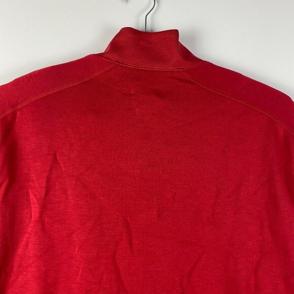 Cutter And Buck 1/4 Zip Sweater Mens 2XB Cardinals Sports Team Red - Picture 9 of 11